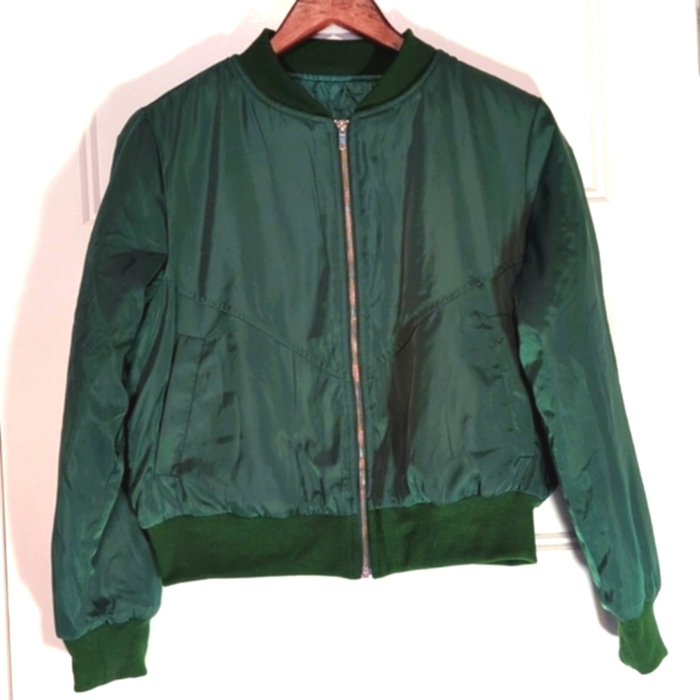 2/$30 Green Bomber Jacket